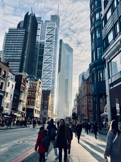 View of the City of London Landscape